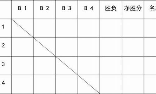 羽毛球积分对阵表图,羽毛球积分对阵表